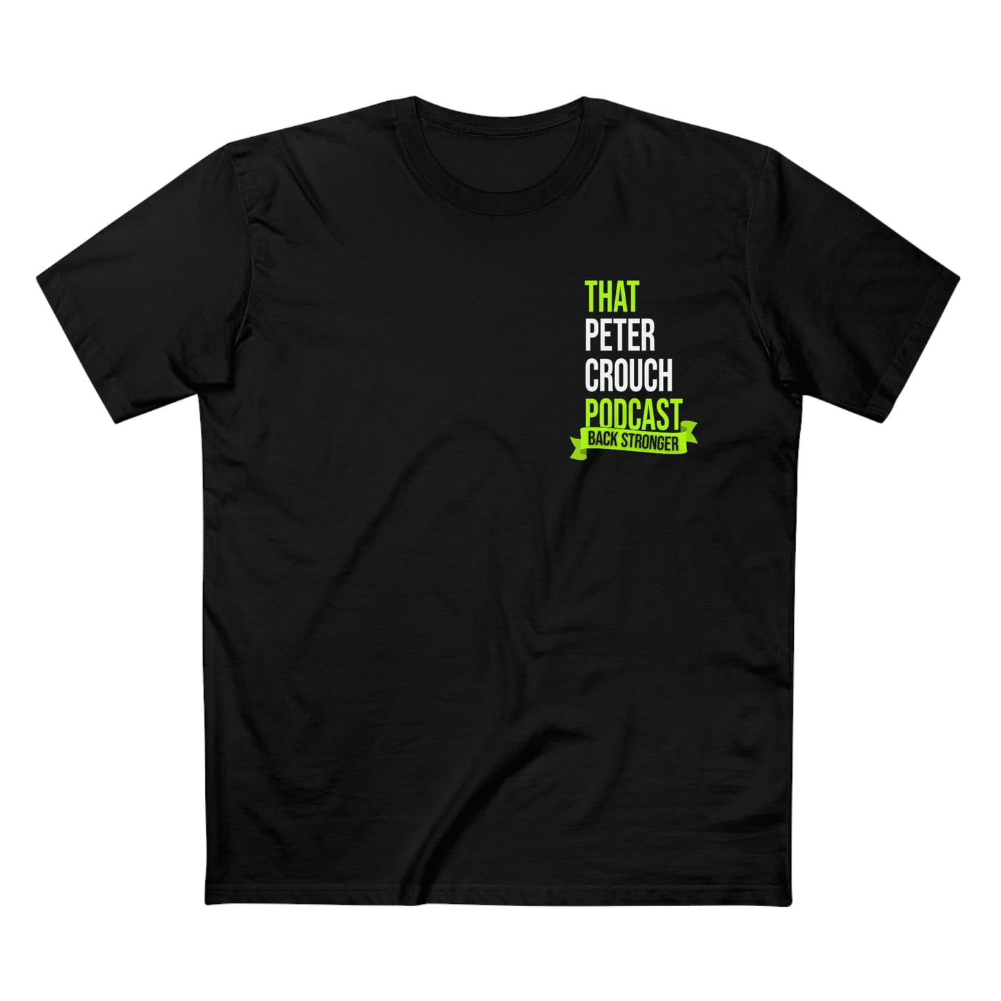 That Peter Crouch Podcast Logo - Black tee